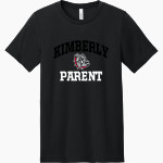 KIMBERLY HIGH SCHOOL BULLDOGS <span class="pdp-name-mascot">KIMBERLY BULLDOGS</span> BELLA+CANVAS Unisex Heather CVC Short Sleeve Tee Front Thumbnail