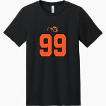 Central Kitsap Cougars <span class="pdp-name-mascot">Central Kitsap Youth Athletics Cougars</span> BELLA+CANVAS Unisex Heather CVC Short Sleeve Tee Front Thumbnail