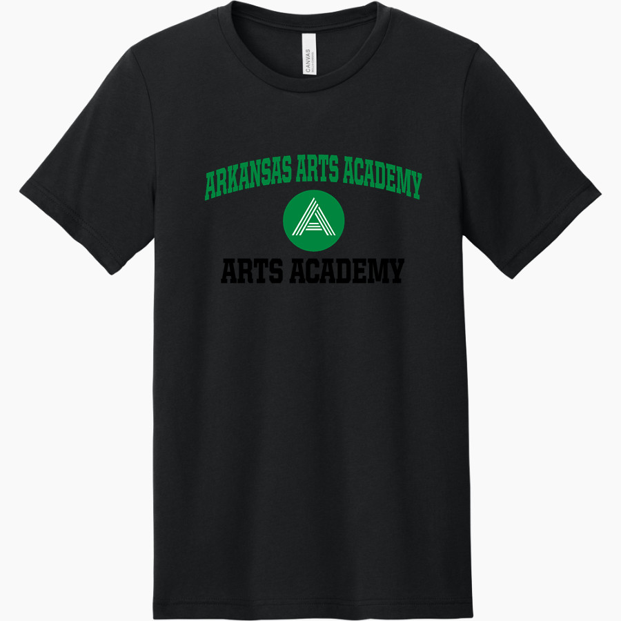 Arkansas Arts Academy Arts Academy <span class="pdp-name-mascot">Arkansas Arts Academy Arts Academy</span> BELLA+CANVAS Unisex Heather CVC Short Sleeve Tee