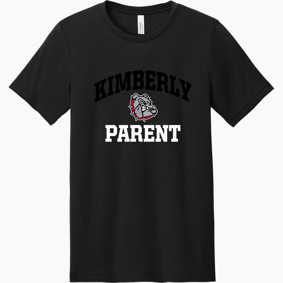 KIMBERLY HIGH SCHOOL BULLDOGS <span class="pdp-name-mascot">KIMBERLY BULLDOGS</span> BELLA+CANVAS Unisex Heather CVC Short Sleeve Tee