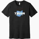 Ohio Fusion Soccer Club BELLA+CANVAS Unisex Heather CVC Short Sleeve Tee Front Thumbnail
