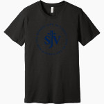 Saint John Vianney Saint John Vianney <span class="pdp-name-mascot">Saint John Vianney College Seminary</span> BELLA+CANVAS Unisex Heather CVC Short Sleeve Tee Front Thumbnail