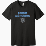 Pearson Panthers BELLA+CANVAS Unisex Heather CVC Short Sleeve Tee Front Thumbnail