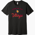 VOORHEES VIKINGS official sideline store BELLA+CANVAS Unisex Heather CVC Short Sleeve Tee Front Thumbnail