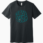 Pleasanton Girls Softball League BELLA+CANVAS Unisex Heather CVC Short Sleeve Tee Front Thumbnail