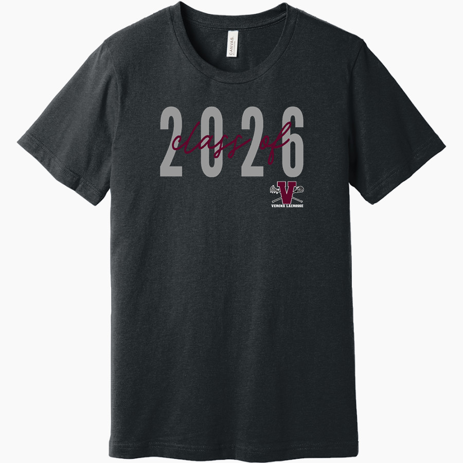 Verona Lacrosse Verona Lacrosse <span class="pdp-name-mascot">Verona Lacrosse</span> BELLA+CANVAS Unisex Heather CVC Short Sleeve Tee