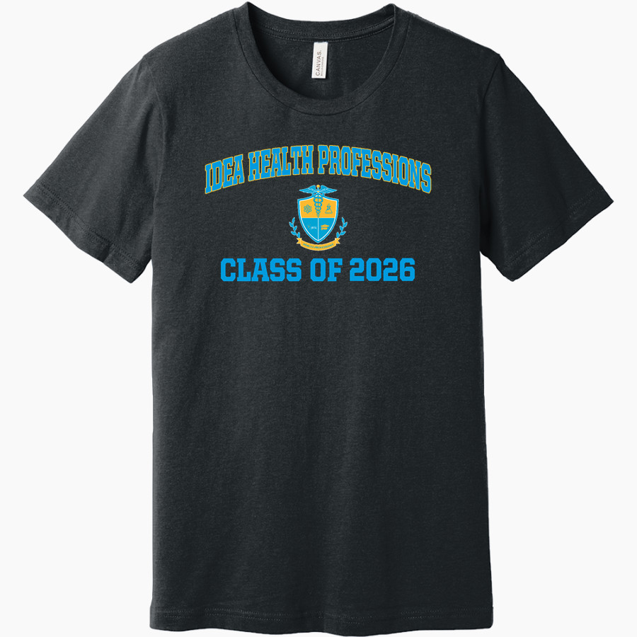 IDEA Academy Health Professions <span class="pdp-name-mascot">IDEA Academy Health Professions</span> BELLA+CANVAS Unisex Heather CVC Short Sleeve Tee