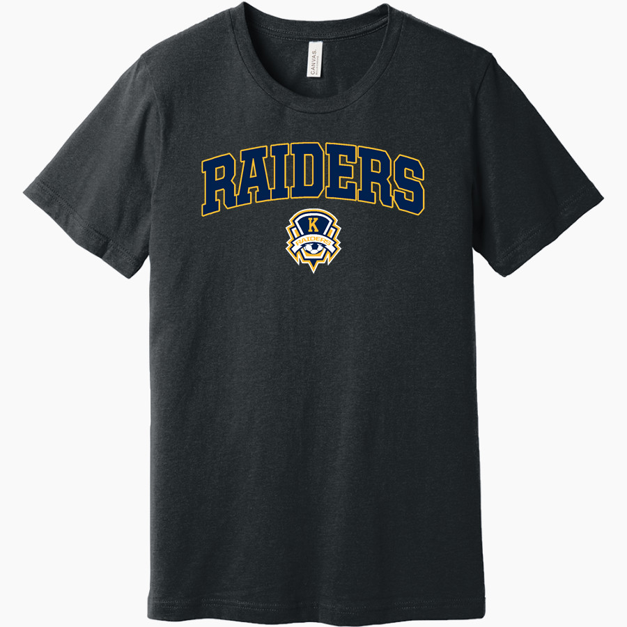 Keenan Raiders <span class="pdp-name-mascot">Keenan Raiders</span> BELLA+CANVAS Unisex Heather CVC Short Sleeve Tee
