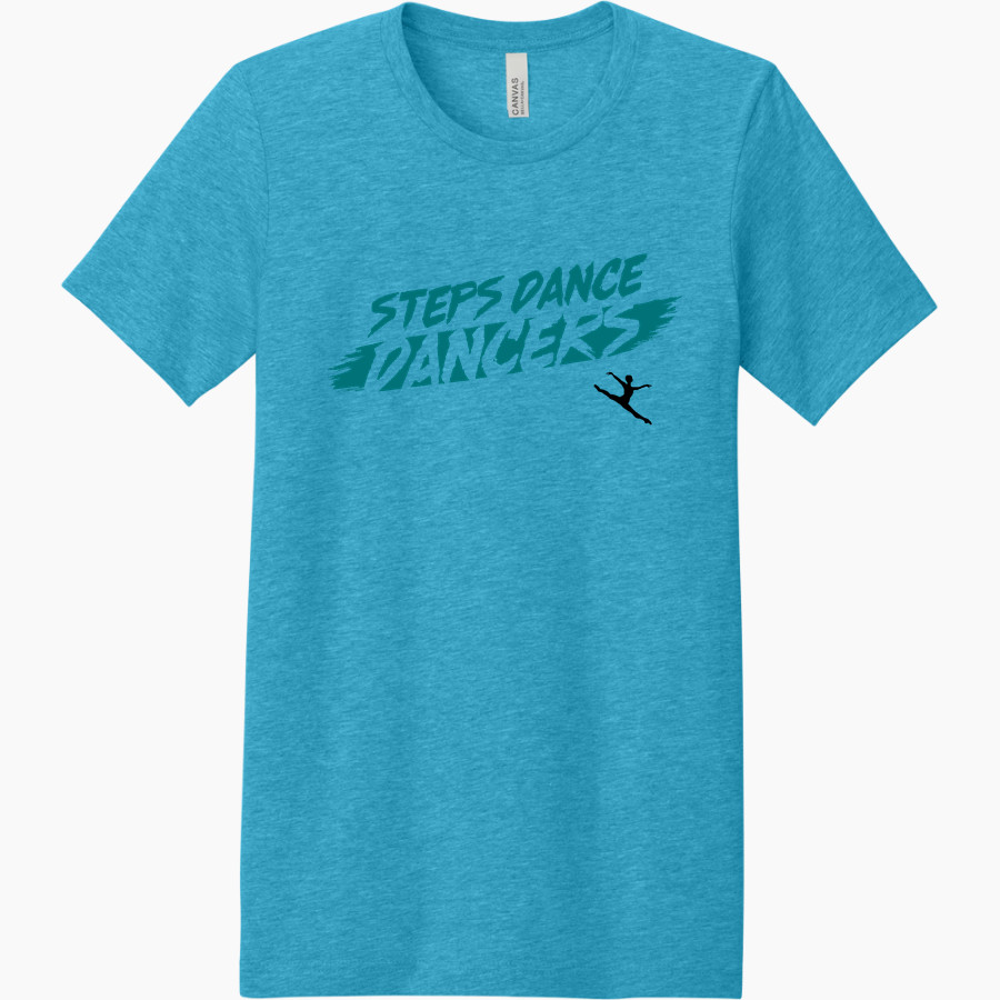 Steps Dance Dancers <span class="pdp-name-mascot">Steps Dance Dancers</span> BELLA+CANVAS Unisex Heather CVC Short Sleeve Tee