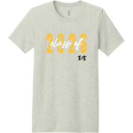 MONROE HIGH SCHOOL HORNETS <span class="pdp-name-mascot">MONROE HORNETS</span> BELLA+CANVAS Unisex Heather CVC Short Sleeve Tee Front Thumbnail