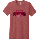 DAYTON HIGH SCHOOL PIRATES <span class="pdp-name-mascot">DAYTON PIRATES</span> BELLA+CANVAS Unisex Heather CVC Short Sleeve Tee Front Thumbnail