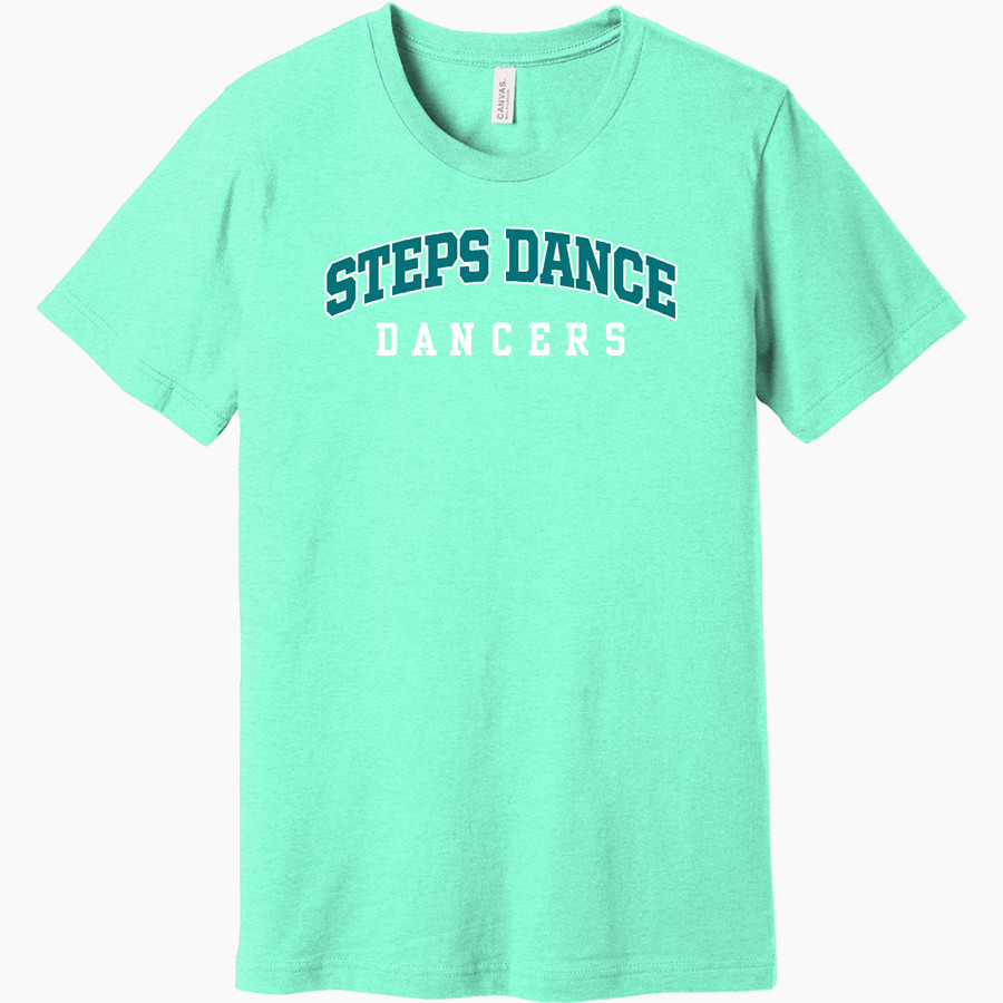 Steps Dance Dancers <span class="pdp-name-mascot">Steps Dance Dancers</span> BELLA+CANVAS Unisex Heather CVC Short Sleeve Tee