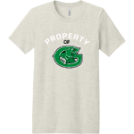 GOLD-BURG HIGH SCHOOL BEARS <span class="pdp-name-mascot">GOLD - BURG BEARS</span> BELLA+CANVAS Unisex Heather CVC Short Sleeve Tee Front Thumbnail