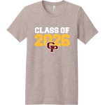 COLLINSVILLE HIGH SCHOOL PIRATES <span class="pdp-name-mascot">COLLINSVILLE PIRATES</span> BELLA+CANVAS Unisex Heather CVC Short Sleeve Tee Front Thumbnail
