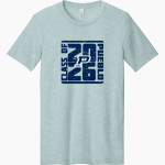 PUEBLO HIGH SCHOOL WARRIORS <span class="pdp-name-mascot">PUEBLO MAGNET WARRIORS</span> BELLA+CANVAS Unisex Heather CVC Short Sleeve Tee Front Thumbnail