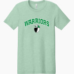 EMMANUEL CHRISTIAN SCHOOL WARRIORS <span class="pdp-name-mascot">EMMANUEL WARRIORS</span> BELLA+CANVAS Unisex Heather CVC Short Sleeve Tee Front Thumbnail