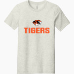 MEIGS COUNTY HIGH SCHOOL TIGERS <span class="pdp-name-mascot">MEIGS COUNTY TIGERS</span> BELLA+CANVAS Unisex Heather CVC Short Sleeve Tee Front Thumbnail