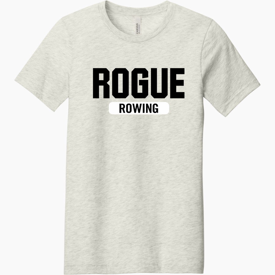 Rogue Rowing Rowing <span class="pdp-name-mascot">Rogue Rowing</span> BELLA+CANVAS Unisex Heather CVC Short Sleeve Tee