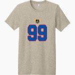 PITTSBURGH NATIONAL LEAGUE PITTSBURGH NATIONAL <span class="pdp-name-mascot">PITTSBURGH NATIONAL LEAGUE</span> BELLA+CANVAS Unisex Heather CVC Short Sleeve Tee Front Thumbnail