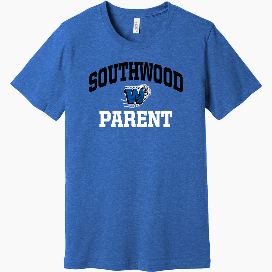 Southwood Wildcats BELLA+CANVAS Unisex Heather CVC Short Sleeve Tee