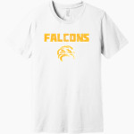 CENTRAL TECH SCHOOL FALCONS <span class="pdp-name-mascot">CENTRAL FALCONS</span> BELLA+CANVAS Unisex Heather CVC Short Sleeve Tee Front Thumbnail