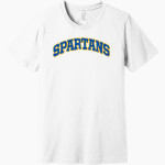 Margate STEM Spartans <span class="pdp-name-mascot">MARGATE STEM MAGNET Spartans</span> BELLA+CANVAS Unisex Heather CVC Short Sleeve Tee Front Thumbnail