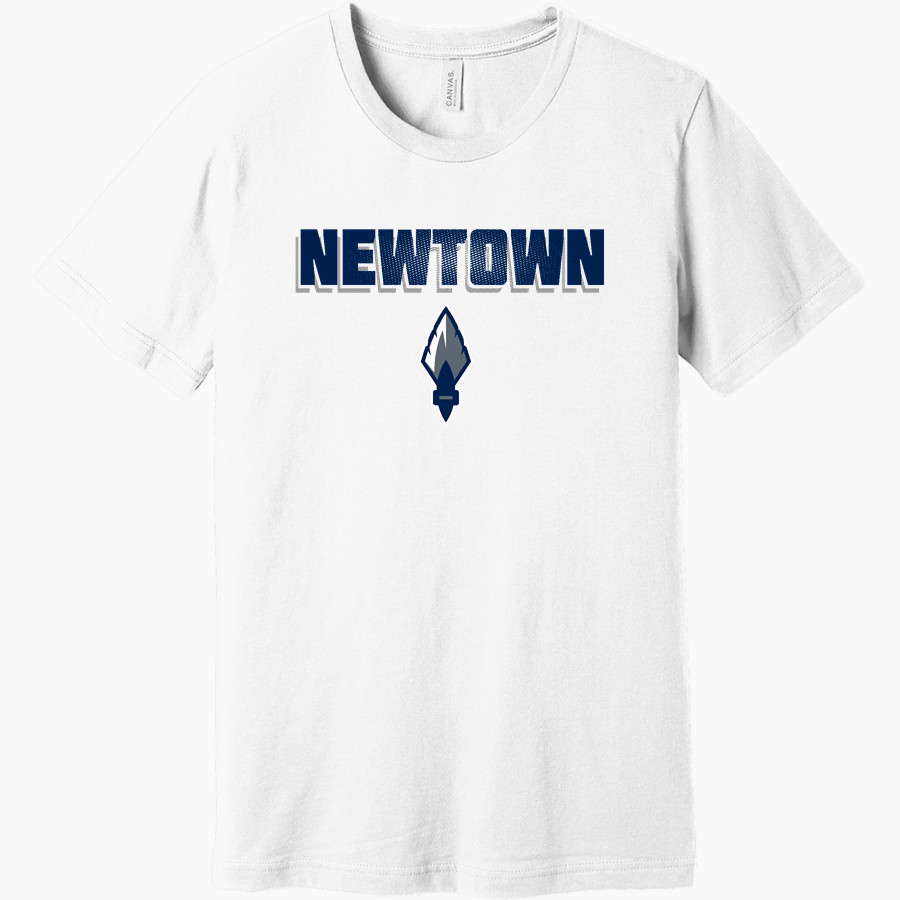 Newtown Middle School <span class="pdp-name-mascot">Newtown Middle School North</span> BELLA+CANVAS Unisex Heather CVC Short Sleeve Tee