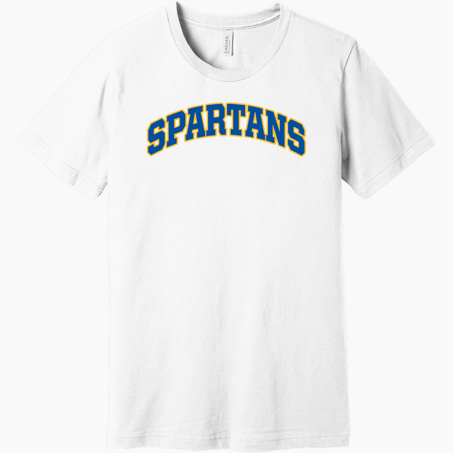 Margate STEM Spartans <span class="pdp-name-mascot">MARGATE STEM MAGNET Spartans</span> BELLA+CANVAS Unisex Heather CVC Short Sleeve Tee
