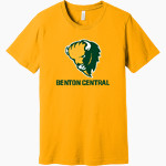 BENTON CENTRAL HIGH SCHOOL BISON <span class="pdp-name-mascot">BENTON BISON</span> BELLA+CANVAS Unisex Jersey Short Sleeve Tee Front Thumbnail