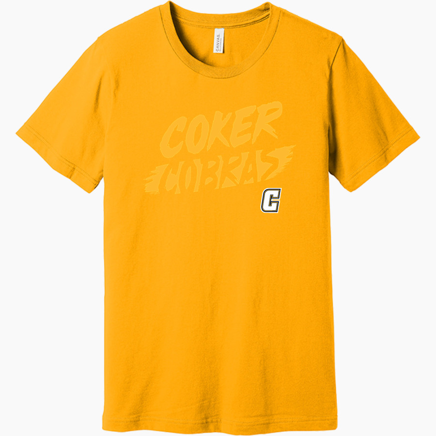 Coker Cobras <span class="pdp-name-mascot">Coker Cobras</span> BELLA+CANVAS Unisex Jersey Short Sleeve Tee