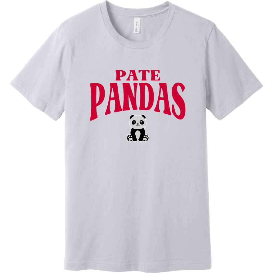 Pate Pandas <span class="pdp-name-mascot">Pate Elementary School Pandas</span> BELLA+CANVAS Unisex Jersey Short Sleeve T-Shirt