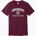 Centennial Bears <span class="pdp-name-mascot">Centennial Middle School Bears</span> BELLA+CANVAS Unisex Jersey Short Sleeve Tee Front Thumbnail