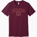 UNION HIGH SCHOOL FARMERS <span class="pdp-name-mascot">UNION FARMERS</span> BELLA+CANVAS Unisex Jersey Short Sleeve Tee Front Thumbnail