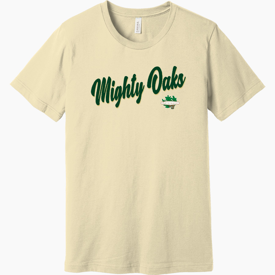 Fortune Academy Mighty Oaks online store BELLA+CANVAS Unisex Jersey Short Sleeve Tee