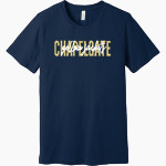 CHAPELGATE CHRISTIAN ACADEMY YELLOW JACKETS official sideline store BELLA+CANVAS Unisex Jersey Short Sleeve Tee Front Thumbnail