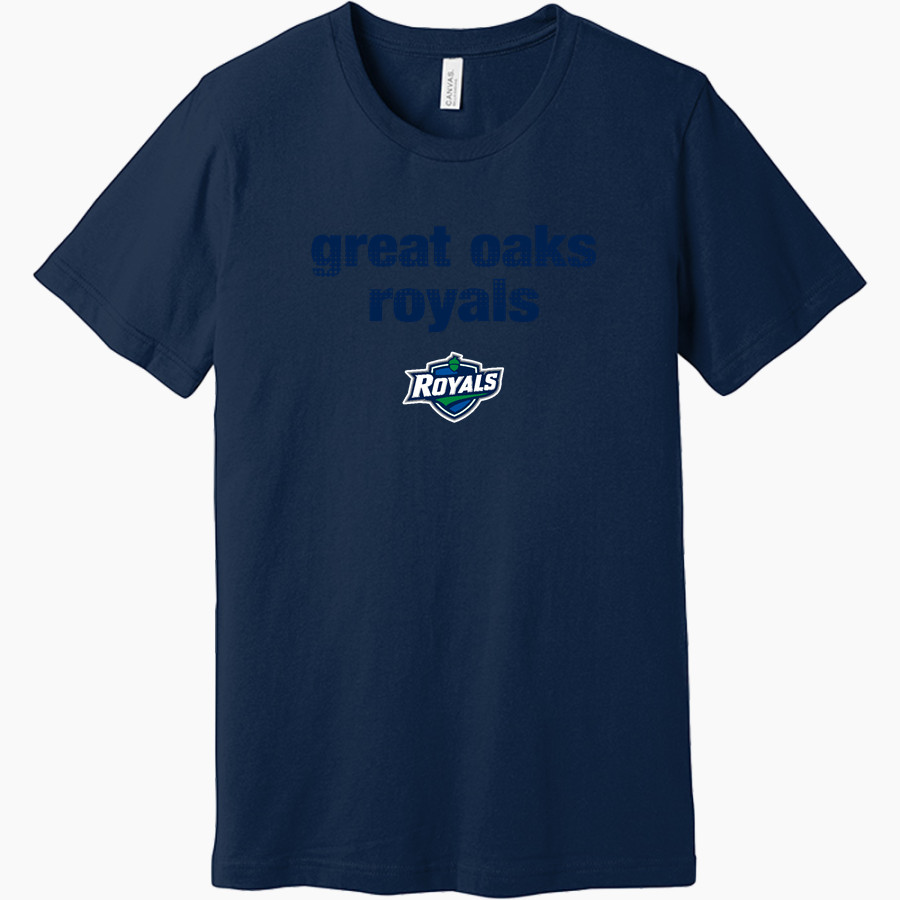 Great Oaks Academy Great Oaks Academy <span class="pdp-name-mascot">Great Oaks Academy</span> BELLA+CANVAS Unisex Jersey Short Sleeve Tee