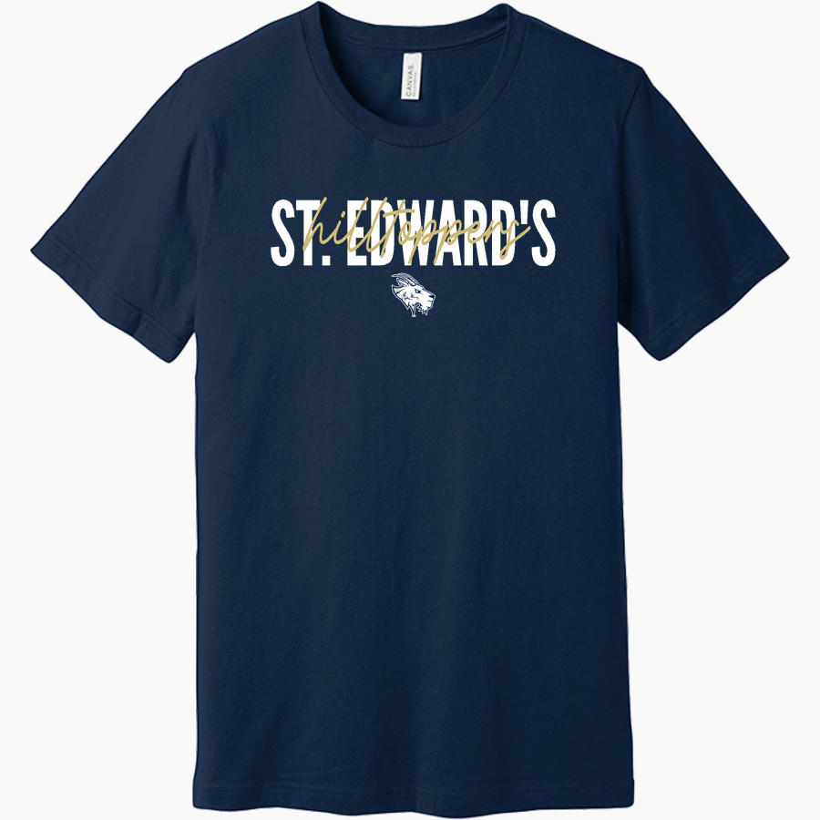 St. Edward's Hilltoppers <span class="pdp-name-mascot">St. Edward's Hilltoppers</span> BELLA+CANVAS Unisex Jersey Short Sleeve Tee