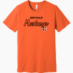 NORTHVILLE HIGH SCHOOL MUSTANGS BELLA+CANVAS Unisex Jersey Short Sleeve Tee Front Thumbnail
