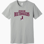 JORDAN HIGH SCHOOL BEETDIGGERS <span class="pdp-name-mascot">JORDAN BEETDIGGERS</span> BELLA+CANVAS Unisex Jersey Short Sleeve Tee Front Thumbnail