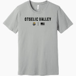 OTSELIC VALLEY CENTRAL HIGH VIKINGS BELLA+CANVAS Unisex Jersey Short Sleeve Tee Front Thumbnail