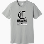 CISTERCIAN PREPARATORY SCHOOL HAWKS BELLA+CANVAS Unisex Jersey Short Sleeve Tee Front Thumbnail