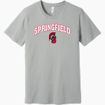SPRINGFIELD SPARTANS The Online Store BELLA+CANVAS Unisex Jersey Short Sleeve Tee Front Thumbnail