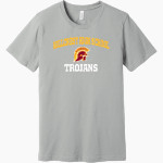 HILLCREST HIGH SCHOOL TROJANS <span class="pdp-name-mascot">Hillcrest High School TROJANS</span> BELLA+CANVAS Unisex Jersey Short Sleeve Tee Front Thumbnail
