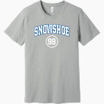 Snowshoe Trailblazers <span class="pdp-name-mascot">Snowshoe Trailblazers</span> BELLA+CANVAS Unisex Jersey Short Sleeve Tee Front Thumbnail