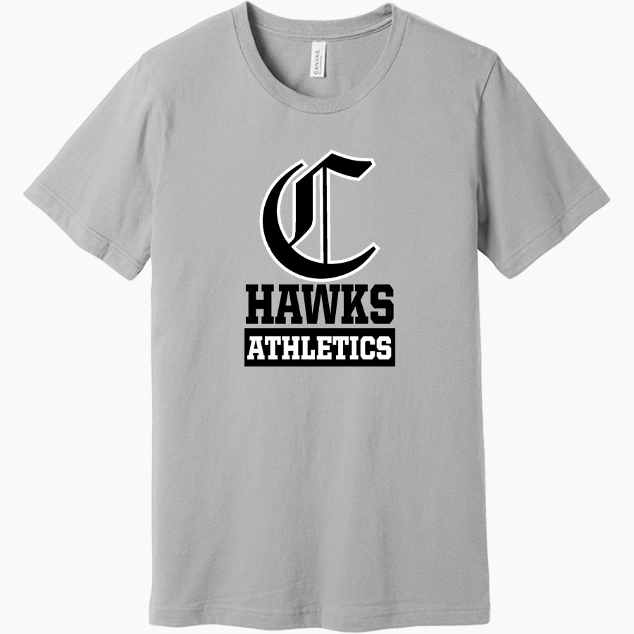 CISTERCIAN PREPARATORY SCHOOL HAWKS BELLA+CANVAS Unisex Jersey Short Sleeve Tee