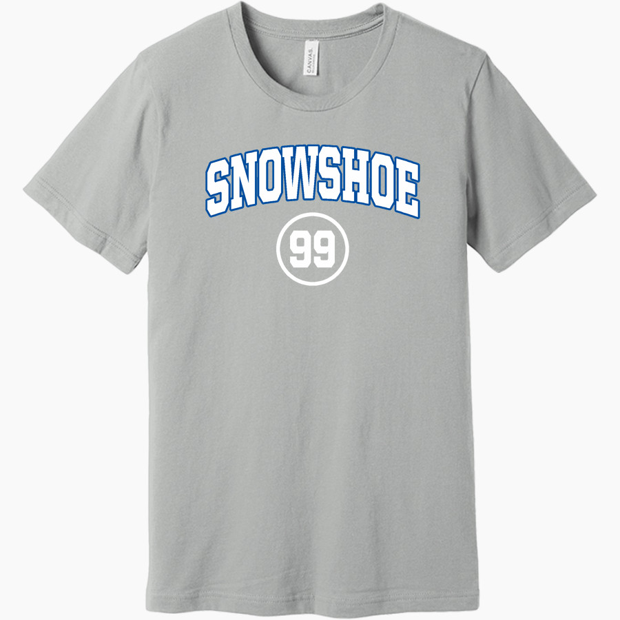 Snowshoe Trailblazers <span class="pdp-name-mascot">Snowshoe Trailblazers</span> BELLA+CANVAS Unisex Jersey Short Sleeve Tee