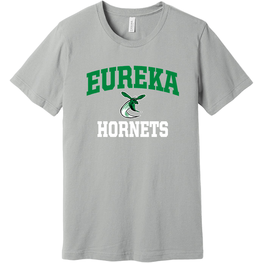 EUREKA HIGH SCHOOL HORNETS <span class="pdp-name-mascot">EUREKA HORNETS</span> BELLA+CANVAS Unisex Jersey Short Sleeve T-Shirt