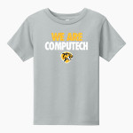 Computech Tigers BELLA+CANVAS Toddler Short Sleeve Tee Front Thumbnail