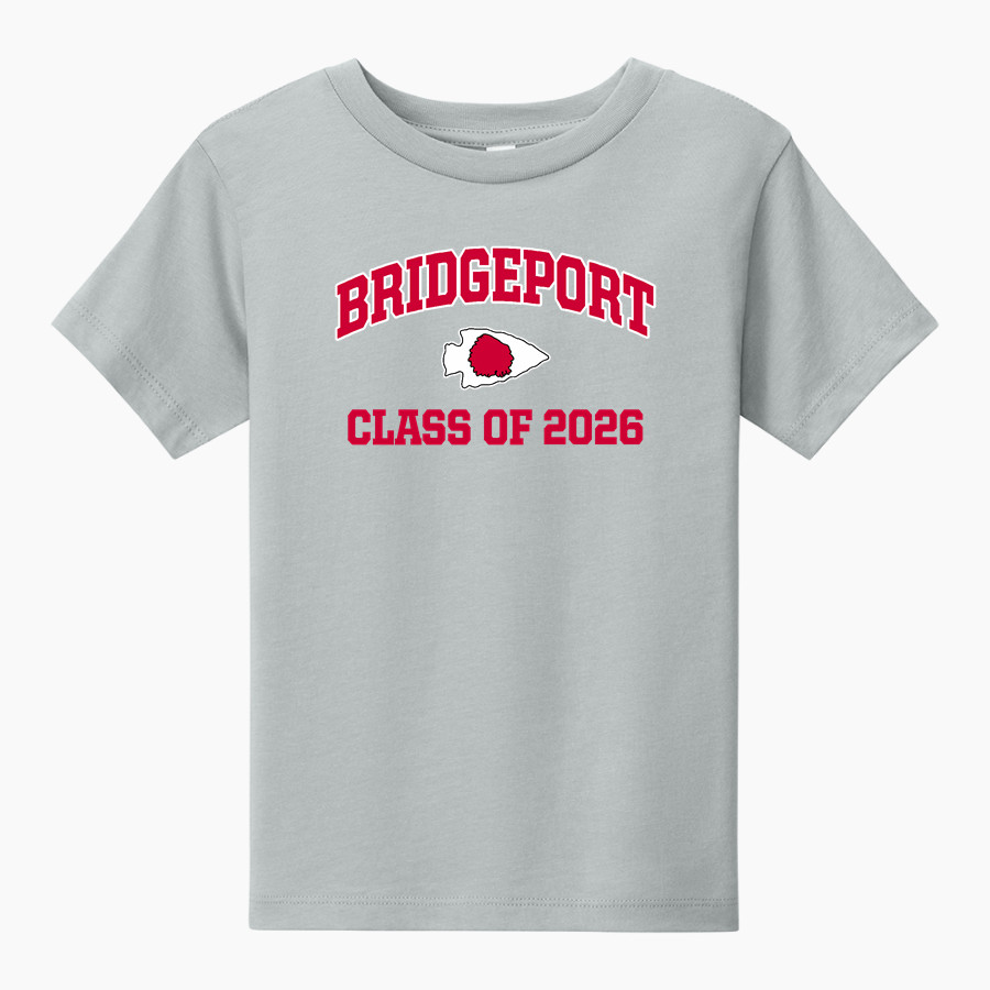 BRIDGEPORT HIGH SCHOOL INDIANS <span class="pdp-name-mascot">BRIDGEPORT INDIANS</span> BELLA+CANVAS Toddler Short Sleeve Tee