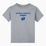 WINDSOR ACADEMY KNIGHTS <span class="pdp-name-mascot">WINDSOR ACADEMY KNIGHTS</span> BELLA+CANVAS Toddler Short Sleeve Tee Front Thumbnail